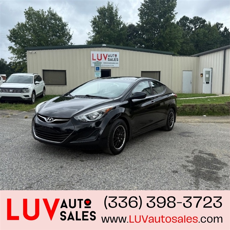 2016 Hyundai Elantra SE 6AT for sale by dealer