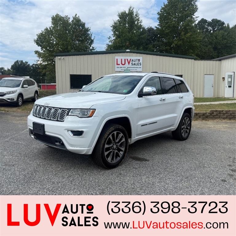 2017 Jeep Grand Cherokee Overland 4WD for sale by dealer