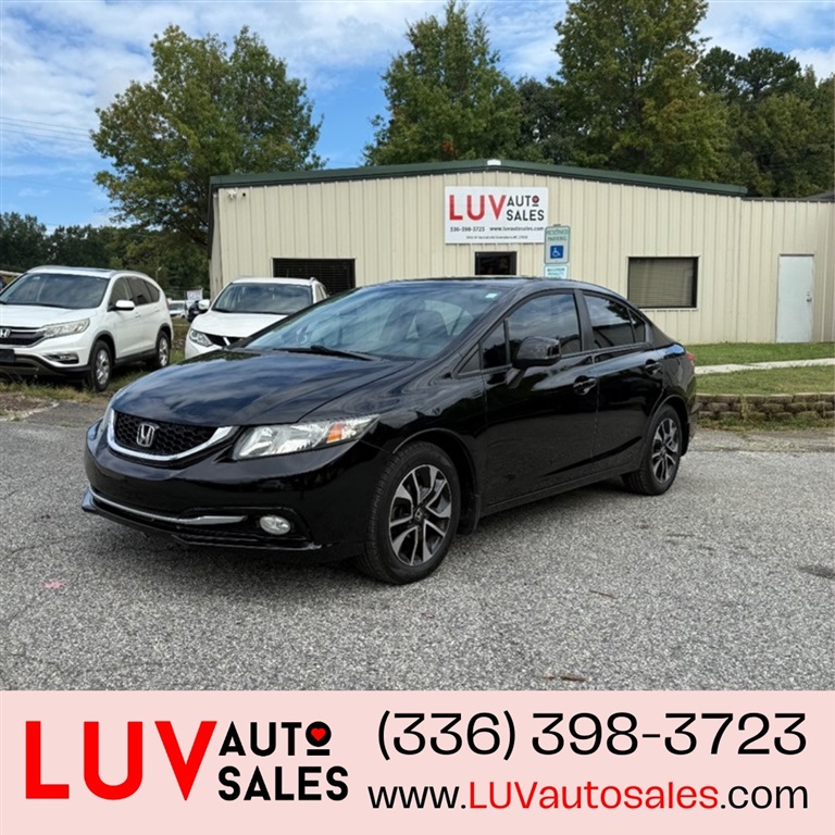 2013 Honda Civic EX-L Sedan 5-Speed AT for sale by dealer