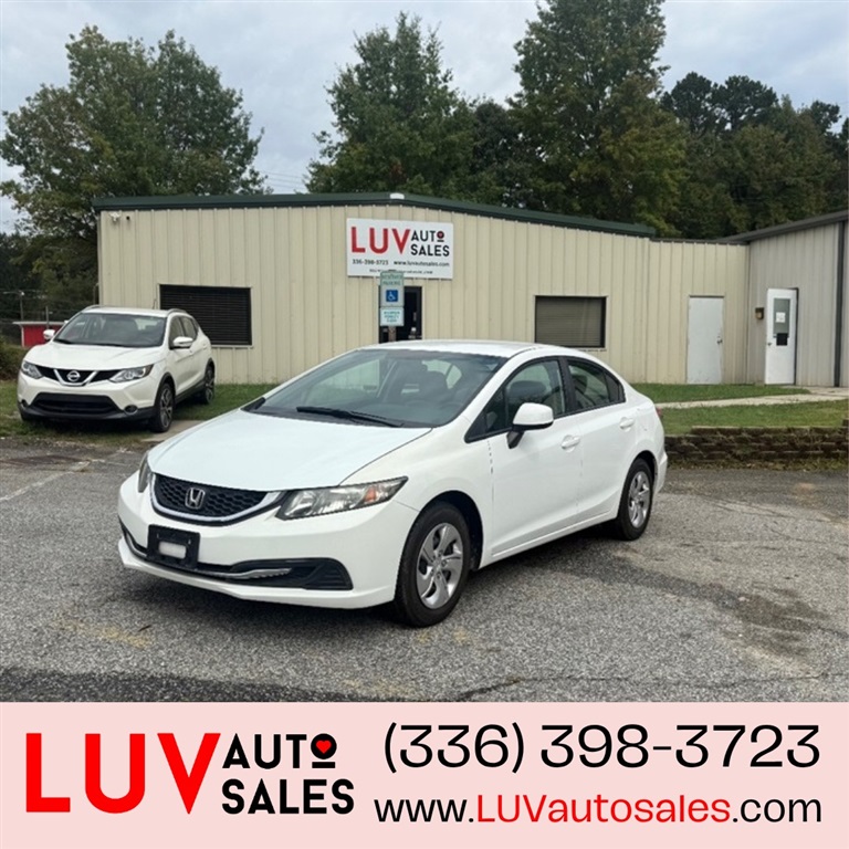 2013 Honda Civic LX Sedan 5-Speed AT for sale by dealer