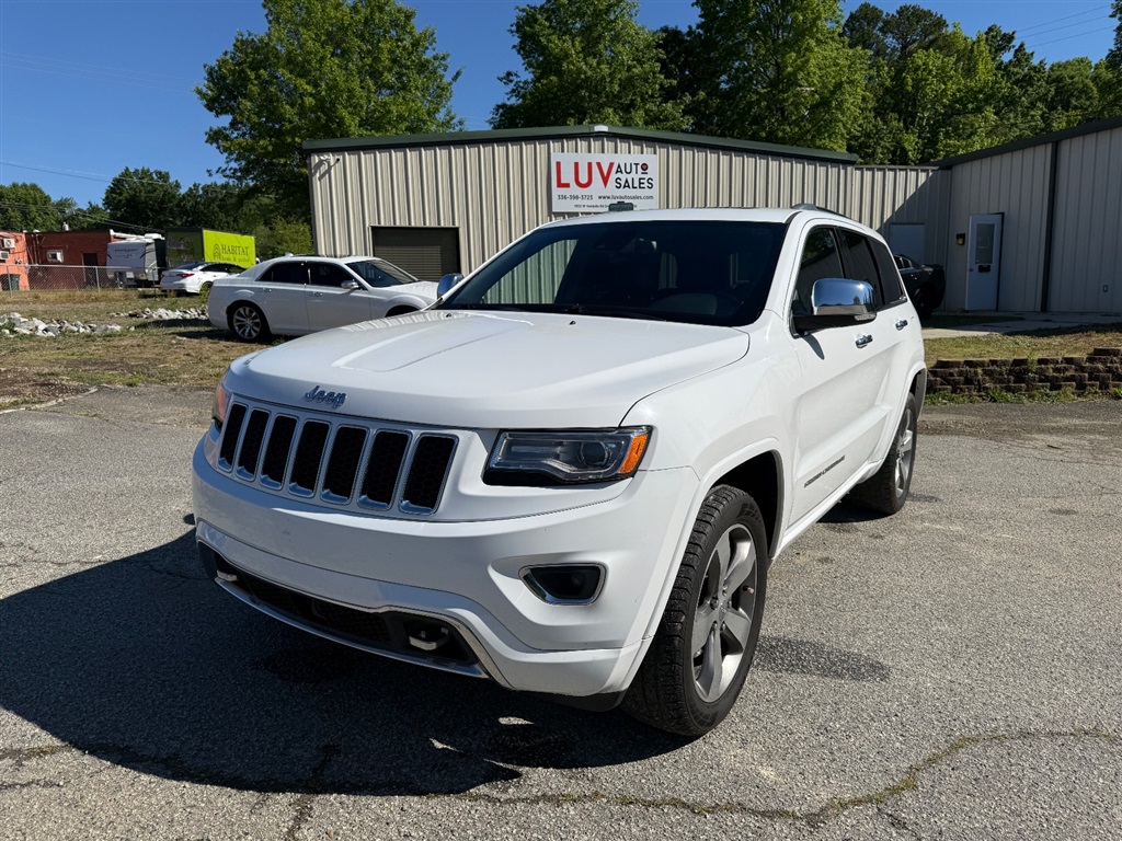 2015 Jeep Grand Cherokee Overland 2WD for sale by dealer