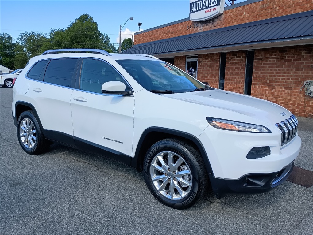 2016 Jeep Cherokee Limited 4WD for sale by dealer