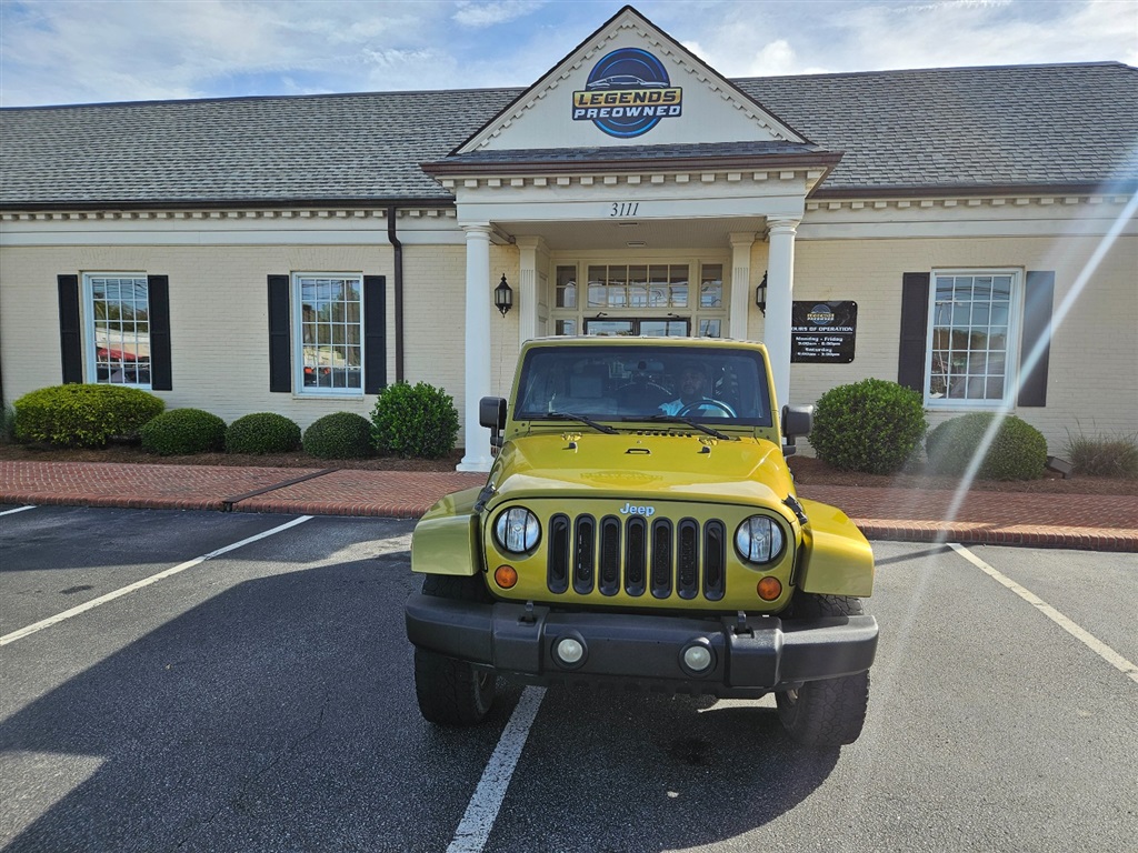 2007 Jeep Wrangler Unlimited Sahara 4WD for sale by dealer