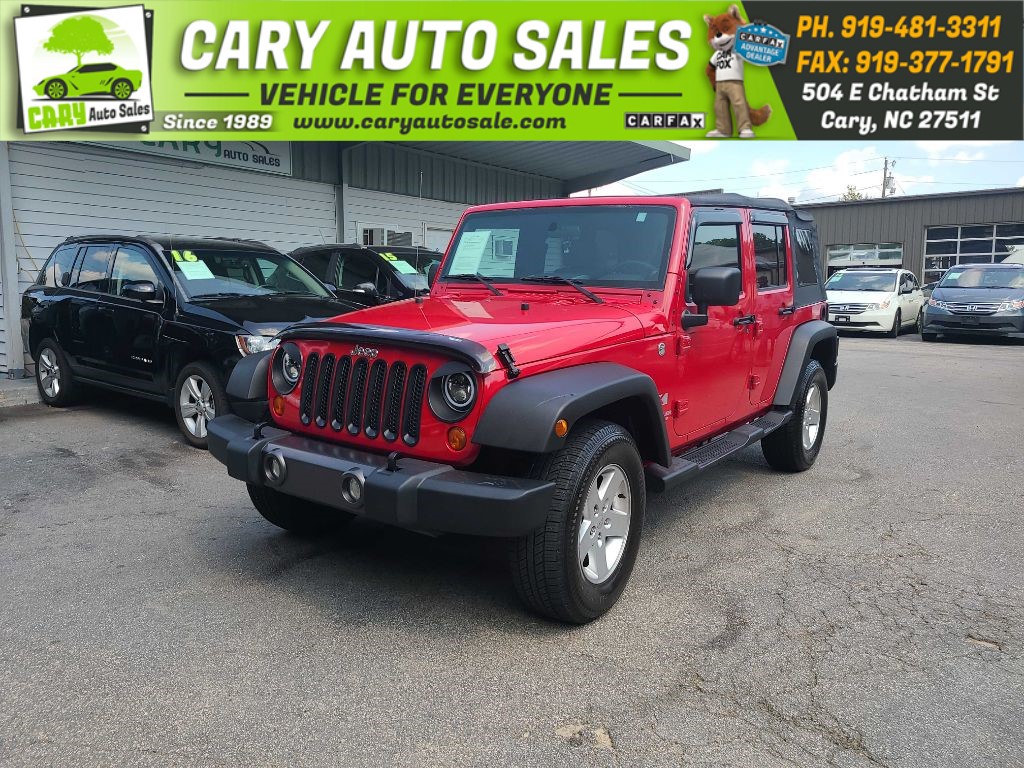 2007 JEEP WRANGLER UNLIMITED X for sale by dealer