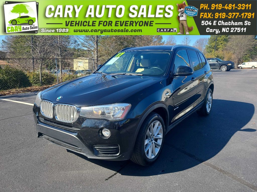 2017 BMW X3 SDRIVE28I for sale by dealer