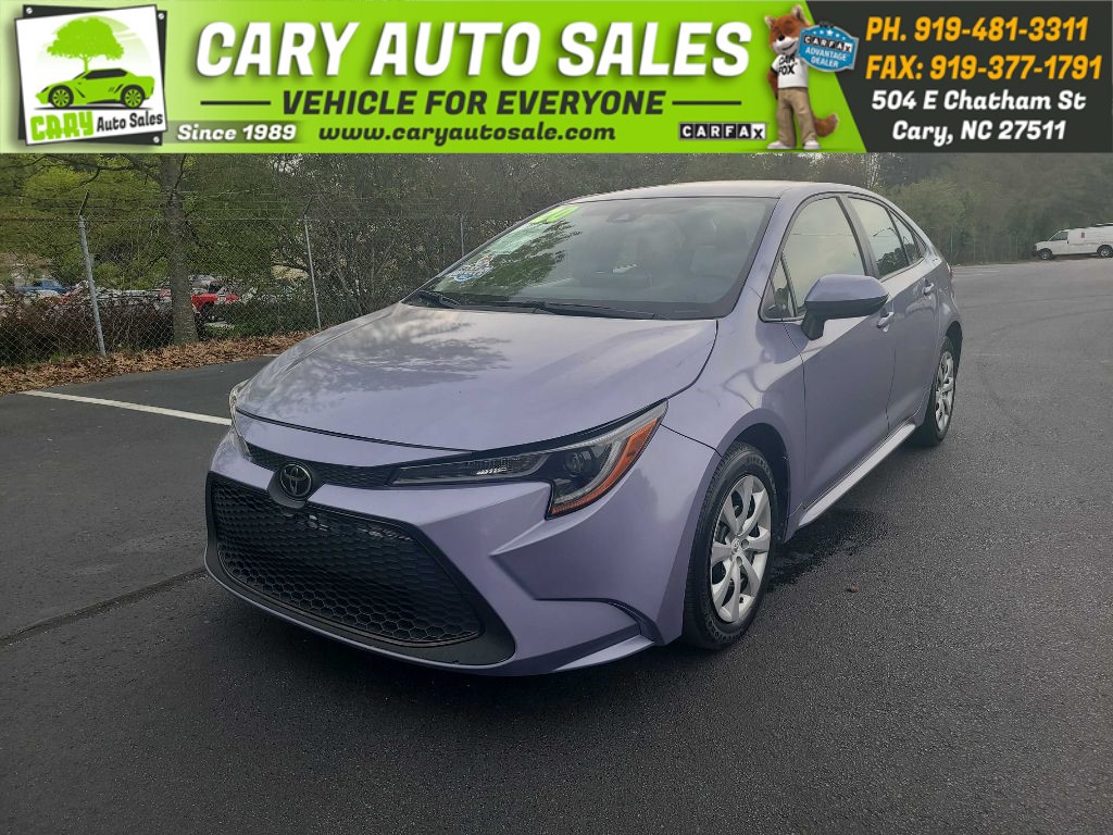 2020 TOYOTA COROLLA LE for sale by dealer