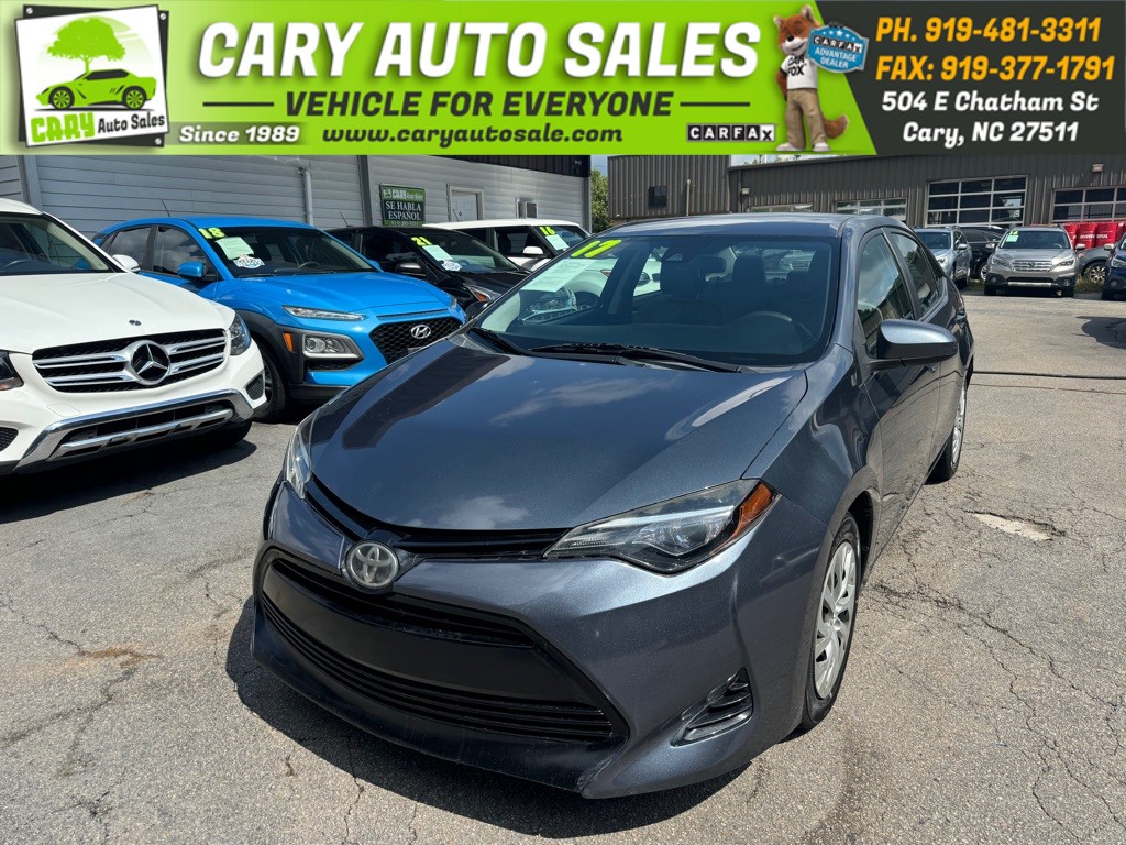 2017 TOYOTA COROLLA LE for sale by dealer