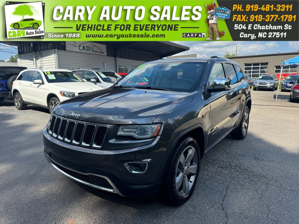 2014 JEEP GRAND CHEROKEE LIMITED for sale by dealer