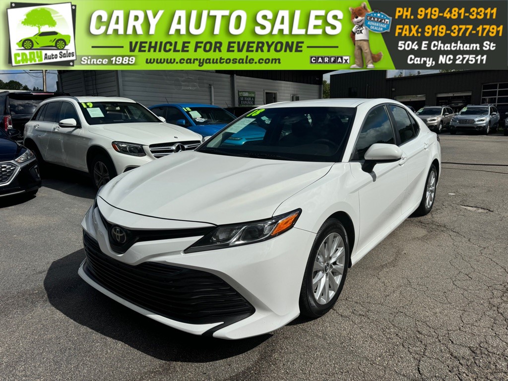 2018 TOYOTA CAMRY LE for sale by dealer