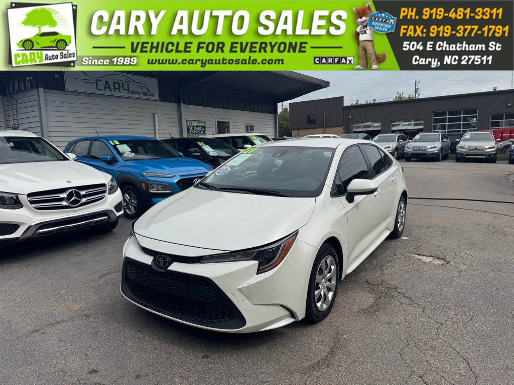 2021 TOYOTA COROLLA LE for sale by dealer