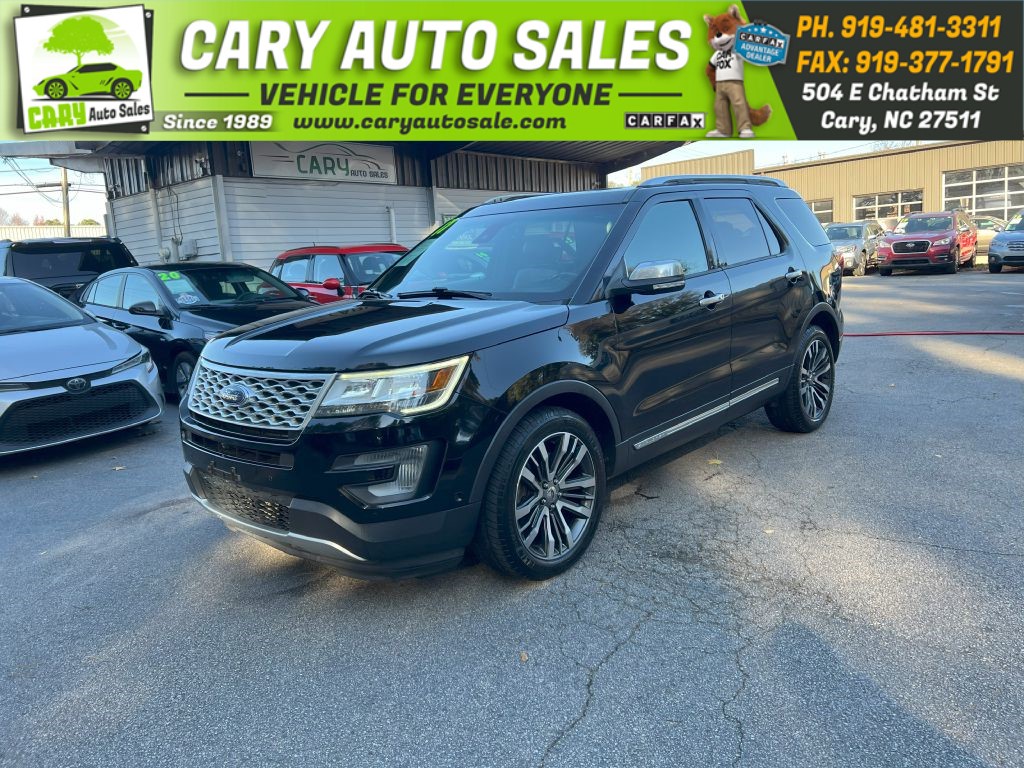 2017 FORD EXPLORER PLATINUM 4WD for sale by dealer