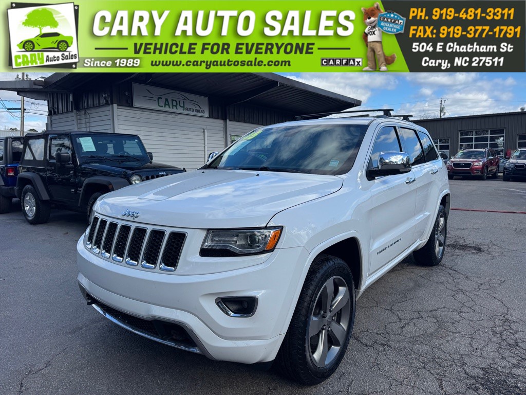 2015 JEEP GRAND CHEROKEE OVERLAND 4WD for sale by dealer