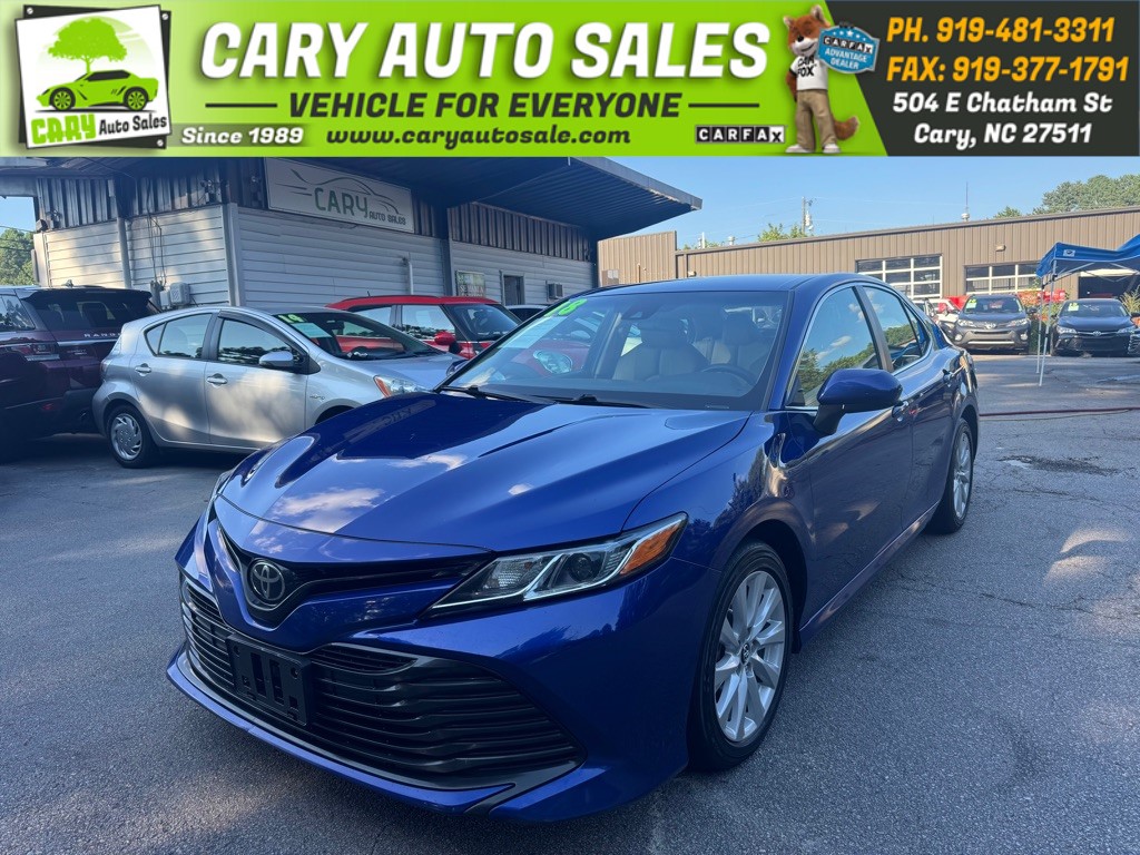 2018 TOYOTA CAMRY LE for sale by dealer