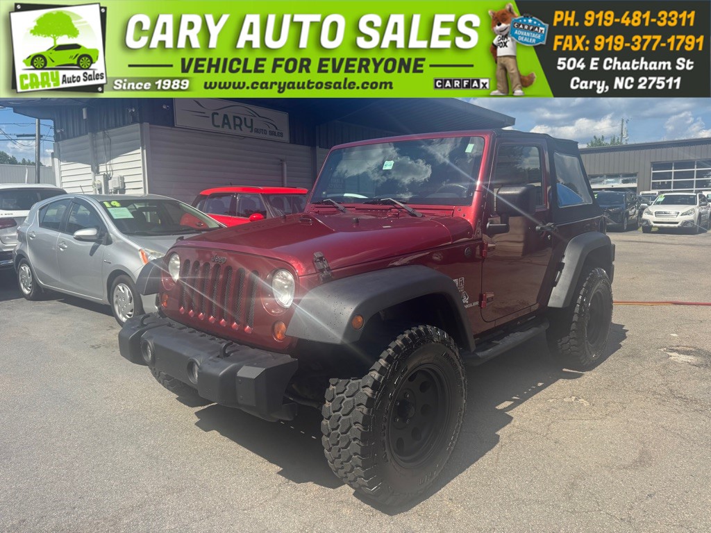 2009 JEEP WRANGLER X for sale by dealer