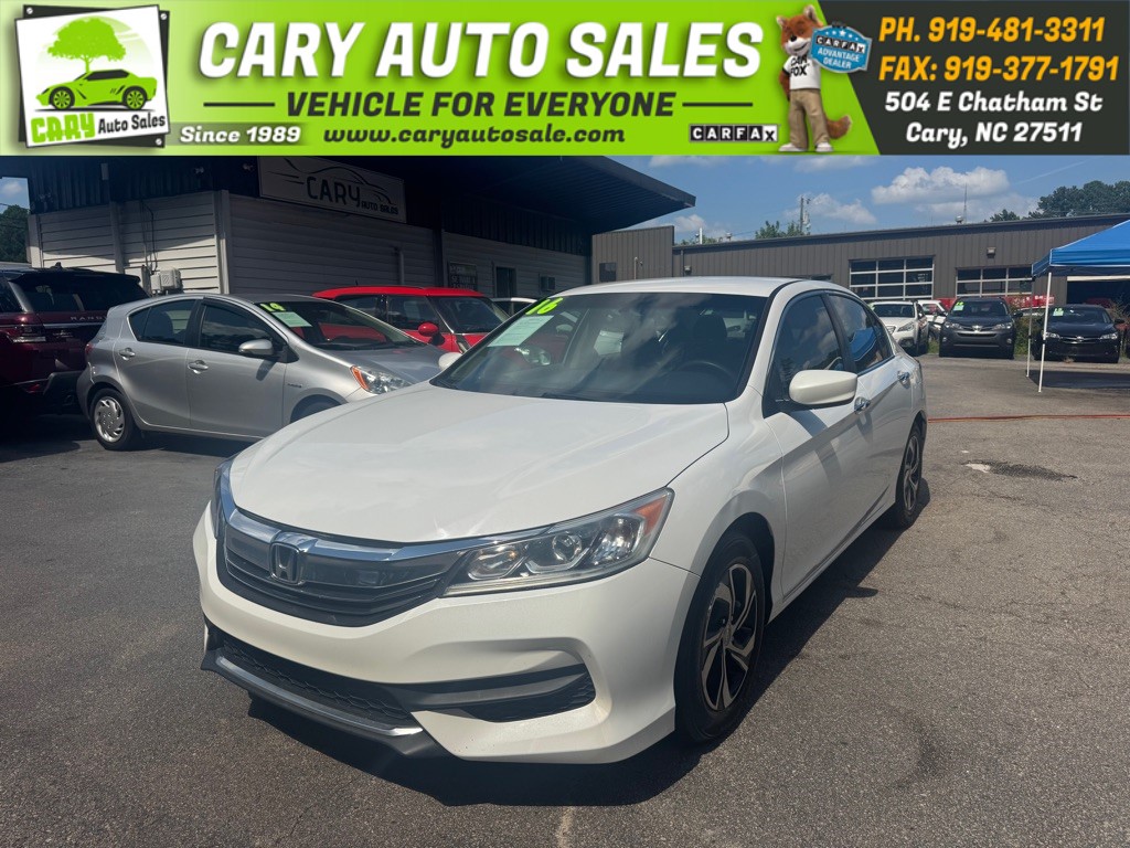 2016 HONDA ACCORD LX for sale by dealer