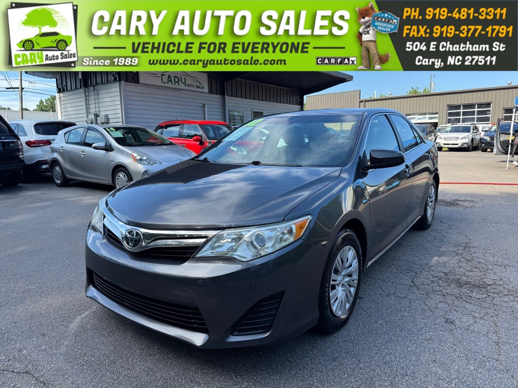 2012 TOYOTA CAMRY LE for sale by dealer