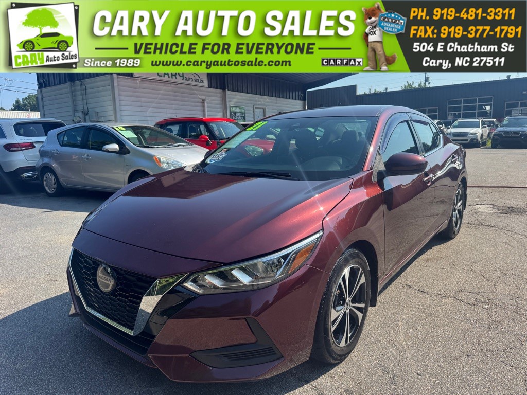 2021 NISSAN SENTRA SV for sale by dealer