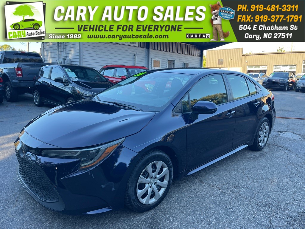 2020 TOYOTA COROLLA LE for sale by dealer