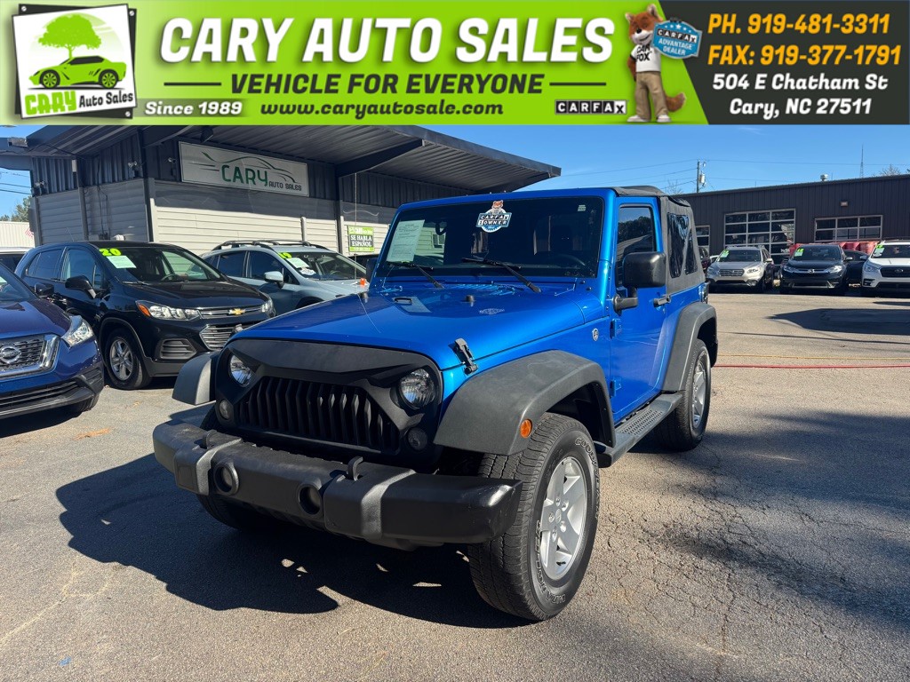 2016 JEEP WRANGLER SPORT for sale by dealer