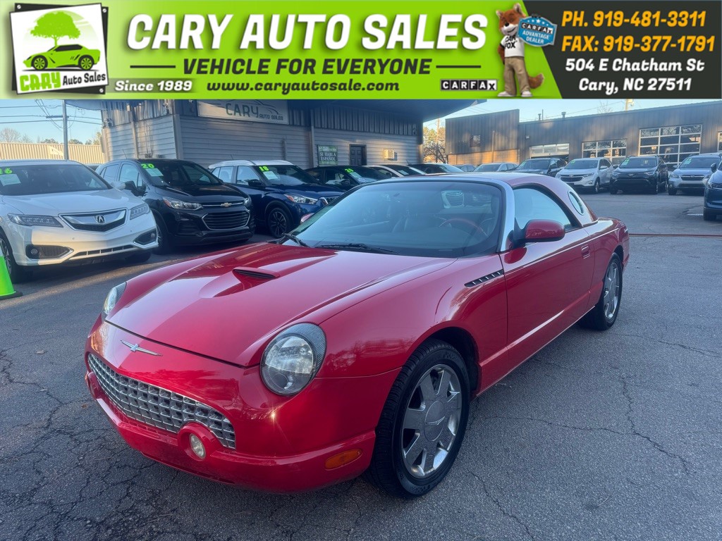 2002 FORD THUNDERBIRD W/HARDTOP DELUXE for sale by dealer