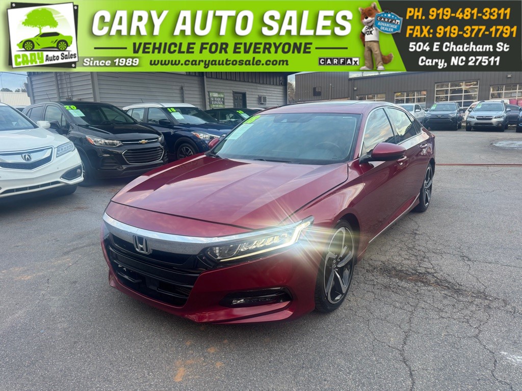 2018 HONDA ACCORD EXL 2.0T for sale by dealer