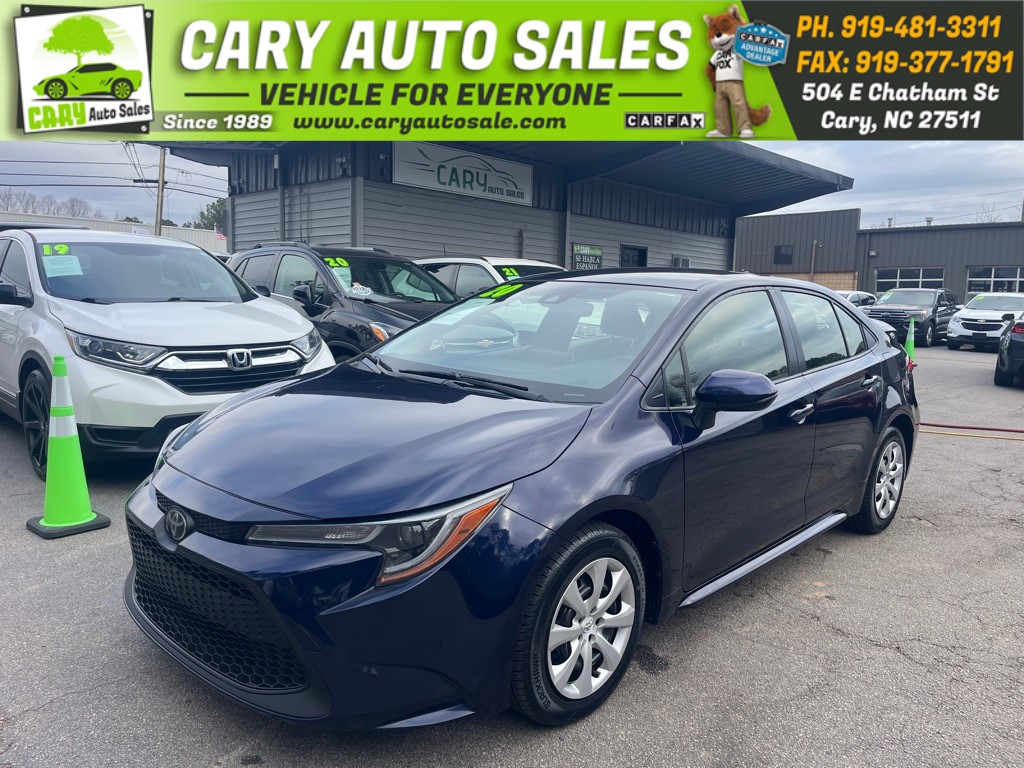 2020 TOYOTA COROLLA LE for sale by dealer