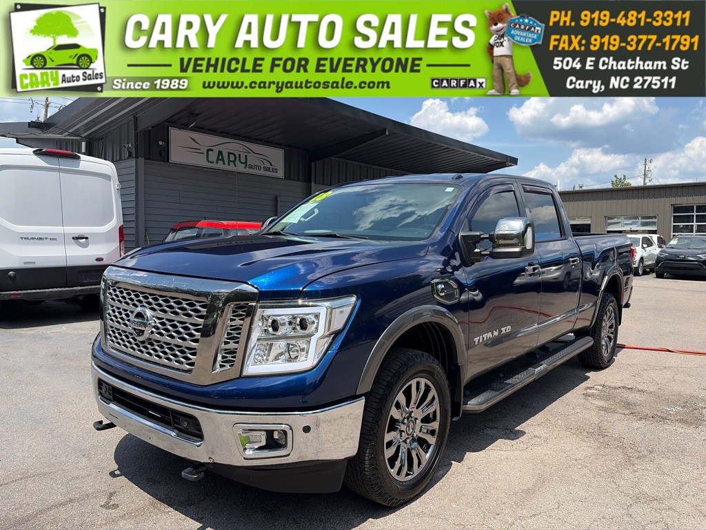 2018 NISSAN TITAN XD PLATINUM RESERVE DIESEL for sale by dealer