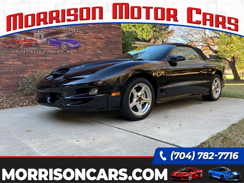 1998 Pontiac Trans Am WS-6 Convertible for sale by dealer