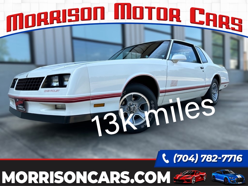 1987 Chevrolet Monte Carlo SS for sale by dealer