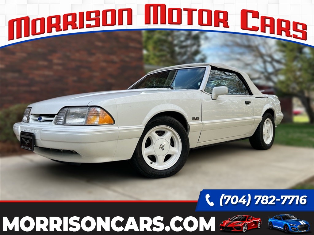 1993 Ford Mustang LX 5.0L convertible for sale by dealer