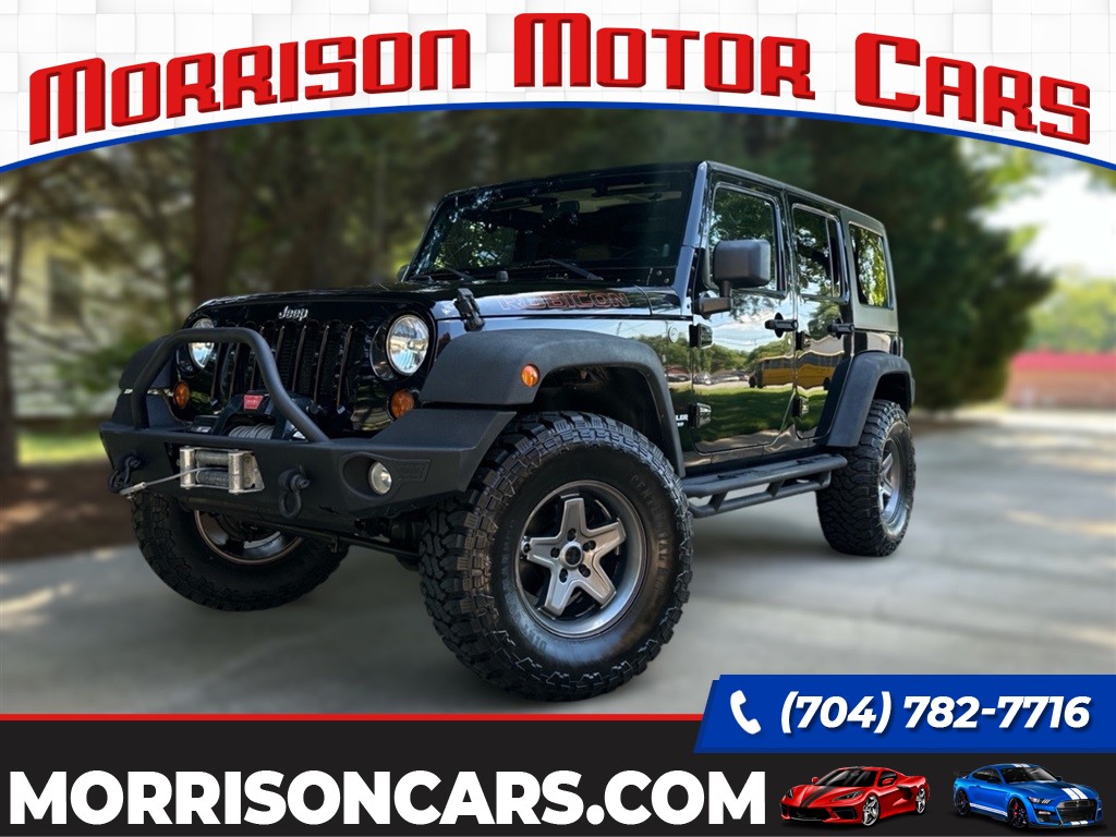 2012 Jeep Wrangler Unlimited Rubicon 4WD for sale by dealer