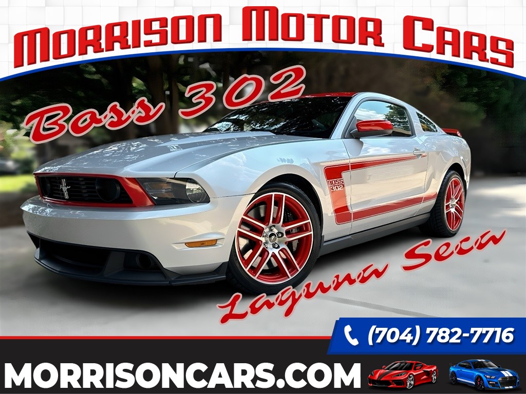 2012 Ford Mustang Boss 302 for sale by dealer