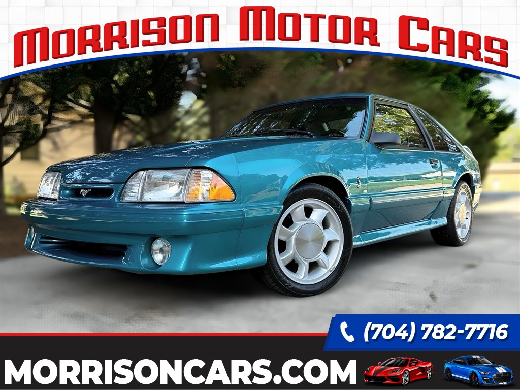 1993 Ford Mustang Cobra hatchback for sale by dealer