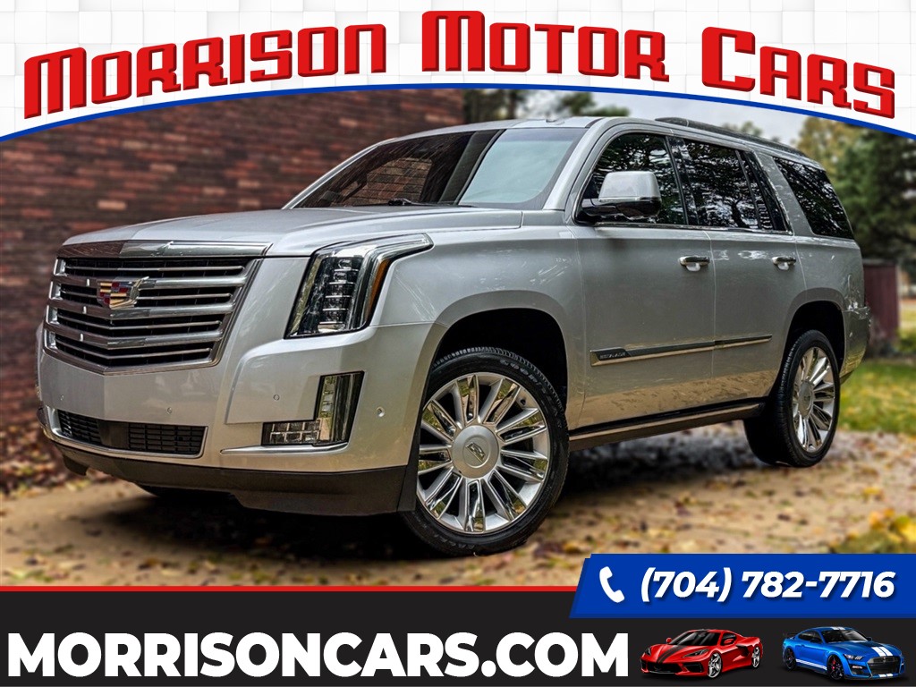 2018 Cadillac Escalade Platinum 4WD for sale by dealer