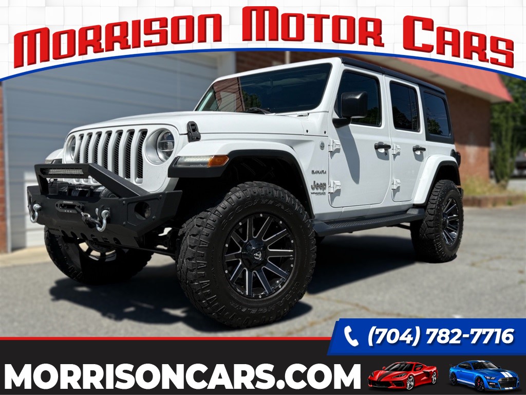 2018 Jeep Wrangler Unlimited Sahara for sale by dealer