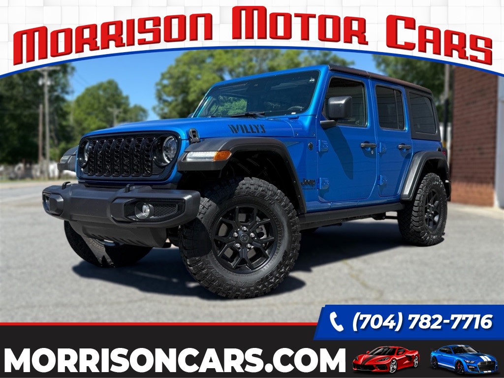 2024 Jeep Wrangler Sport Willys for sale by dealer