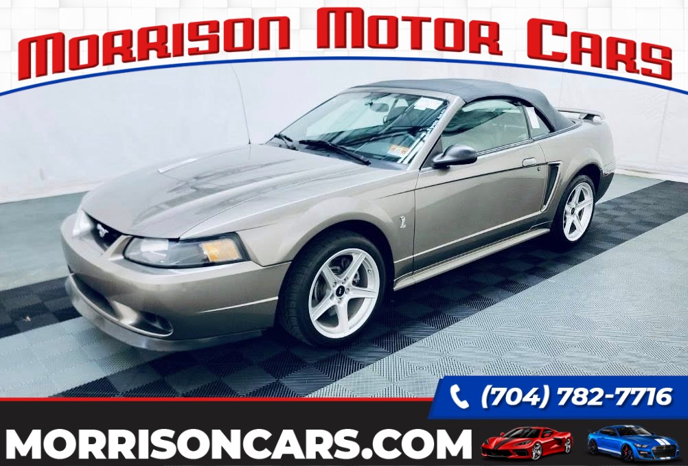 2001 Ford Mustang Cobra Convertible for sale by dealer