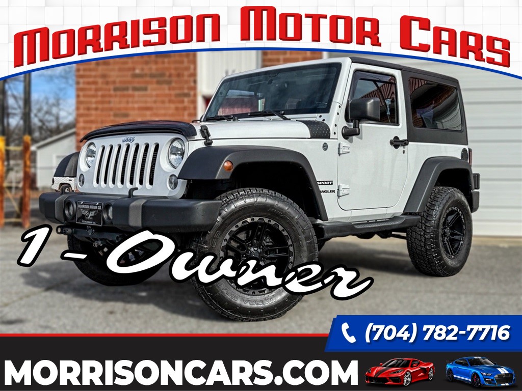 2015 Jeep Wrangler Sport 4WD for sale by dealer