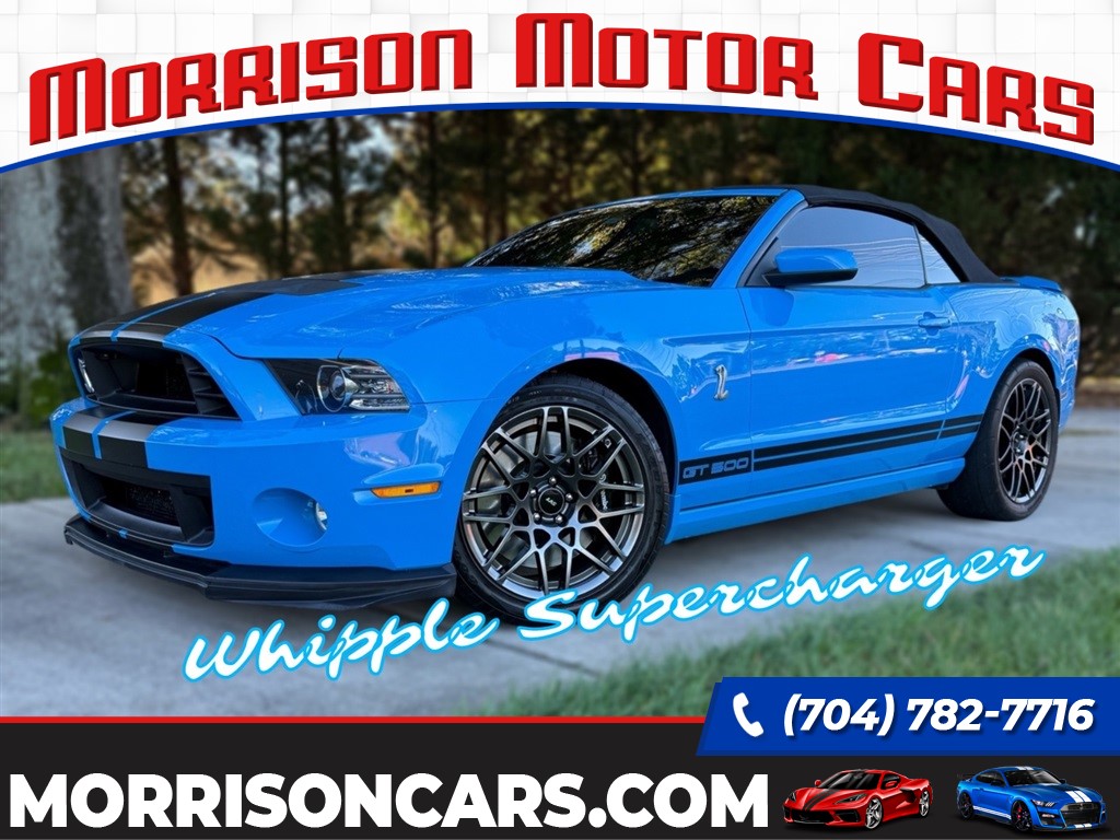 2013 Ford Shelby GT500 Convertible for sale by dealer