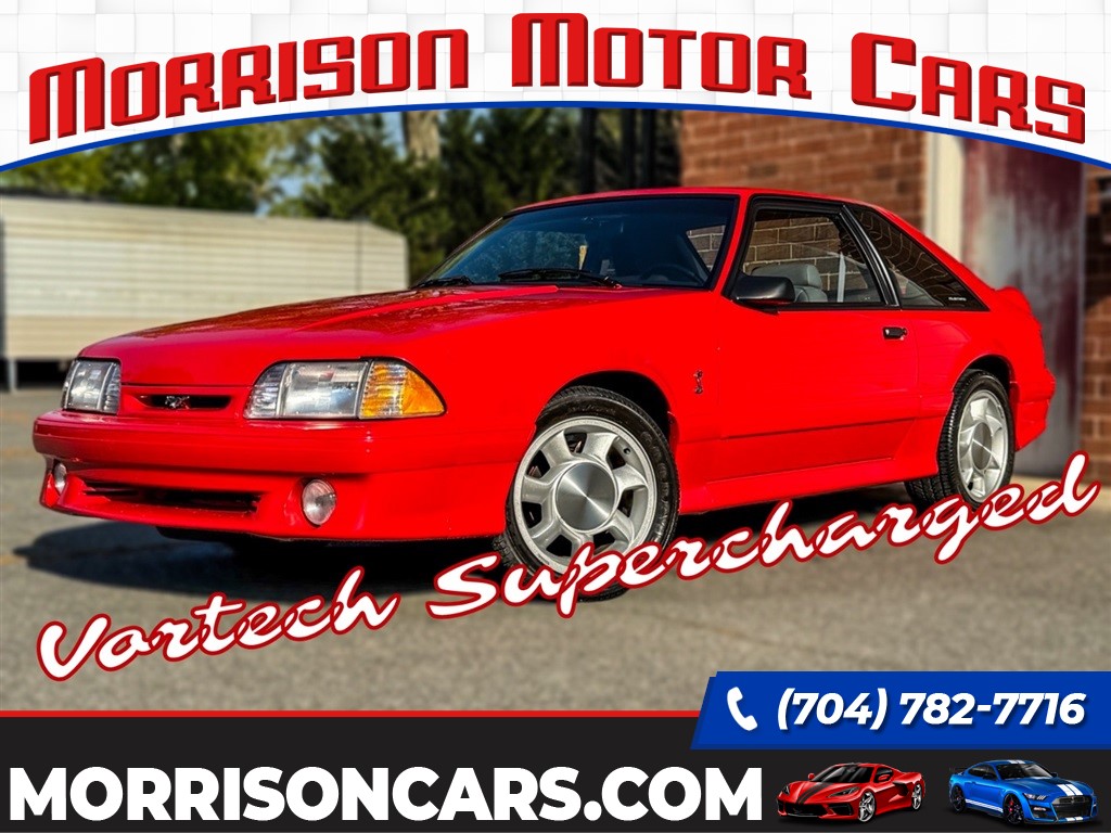 1993 Ford Mustang Cobra hatchback for sale by dealer