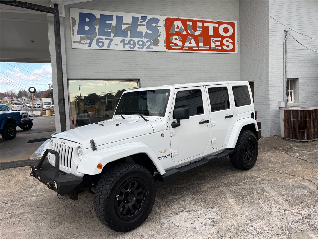 2014 Jeep Wrangler Unlimited Sahara 4WD for sale by dealer