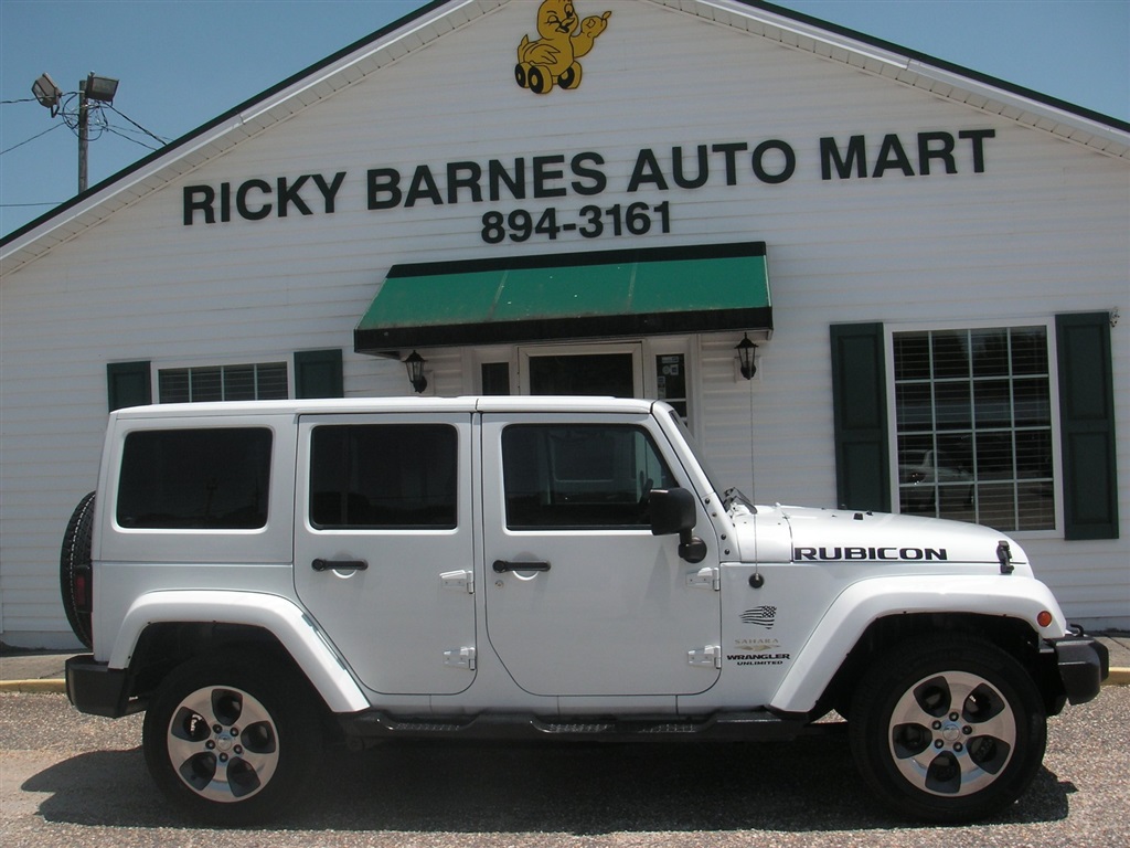 2016 Jeep Wrangler Unlimited Sahara 4WD