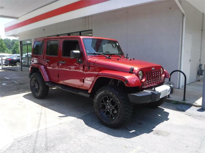2012 JEEP WRANGLER UNLIMITED SAHARA 4WD for sale by dealer