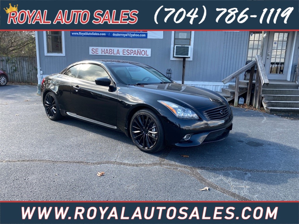 2013 Infiniti G Convertible for sale by dealer