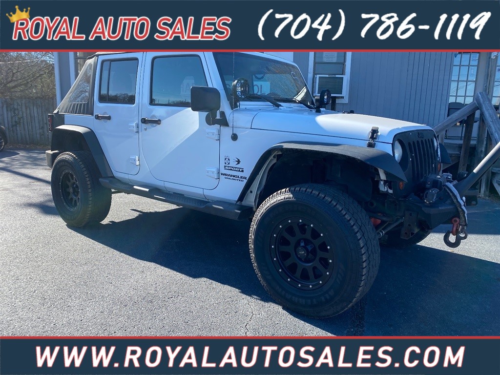 2013 Jeep Wrangler Unlimited Sport 4WD for sale by dealer