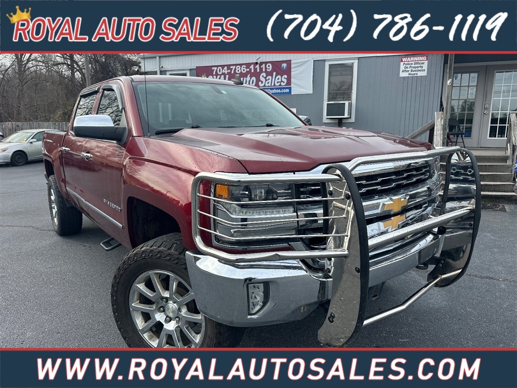 2017 Chevrolet Silverado 1500 LTZ Crew Cab 4WD for sale by dealer