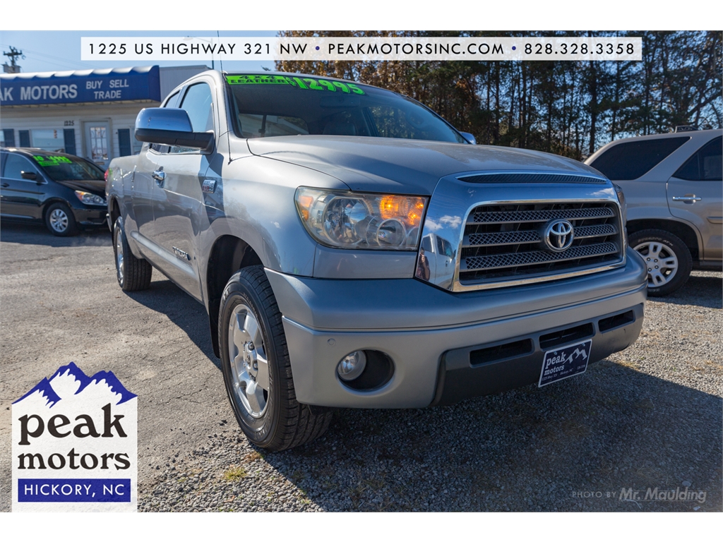 Tundra Double Cab >> 2007 Toyota Tundra Limited Double Cab Limited For Sale In Hickory Tundra Double Cab >> 2007 Toyota Tundra Limited Double Cab Limited For Sale In Hickory