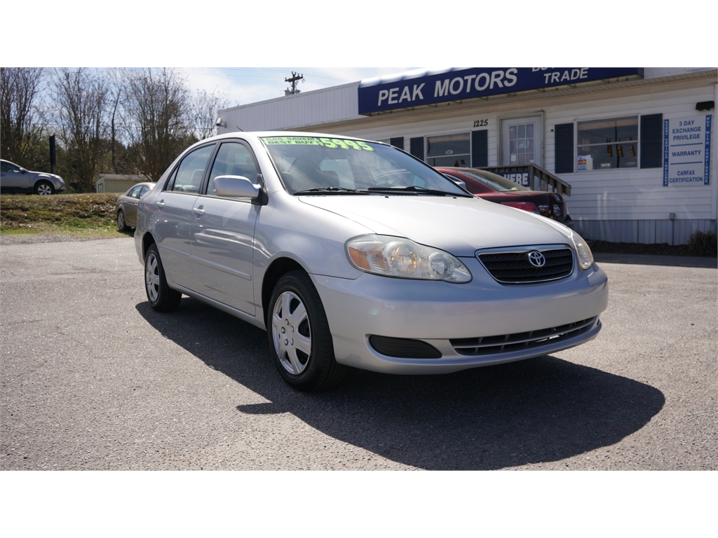 2005 Toyota Corolla 4dr Sdn S Manual