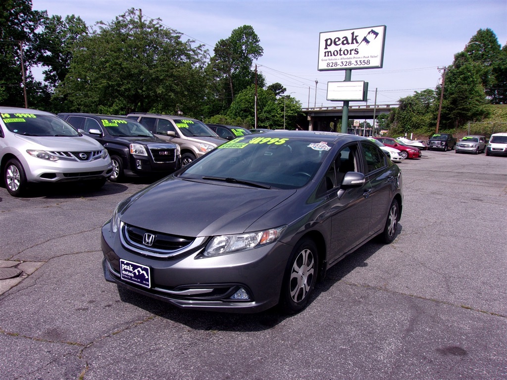2013 Honda Civic Hybrid CVT AT-PZEV With Leather for sale by dealer