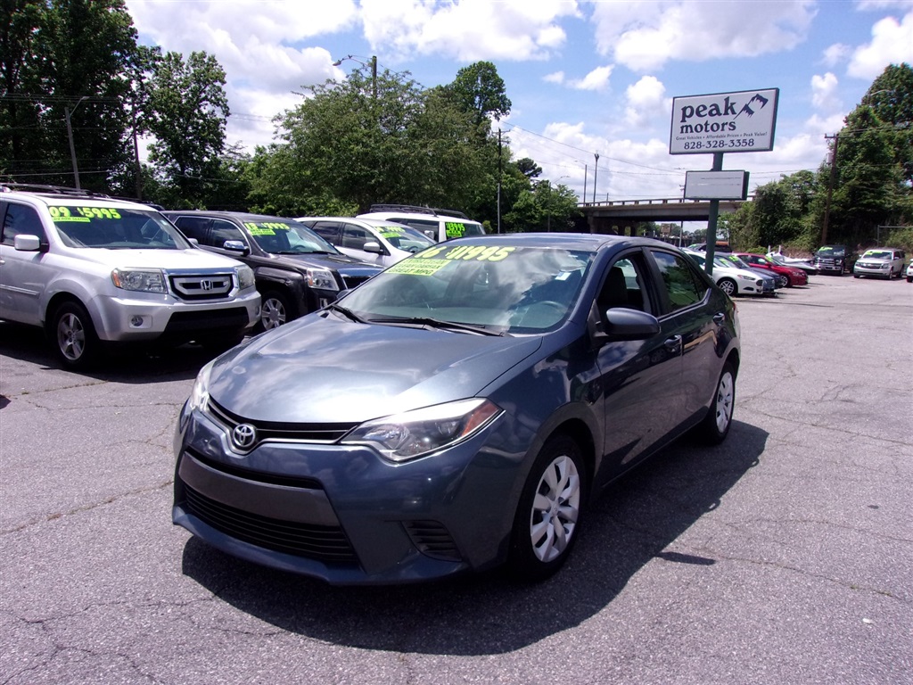 2016 Toyota Corolla LE for sale by dealer